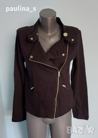 Памучно яке рокерски модел "Janina" / голям размер 