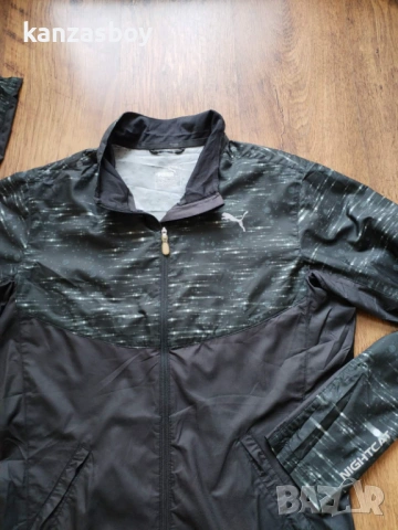 Puma NERO - страхотна мъжка ветровка КАТО НОВА С, снимка 4 - Спортни дрехи, екипи - 53596955