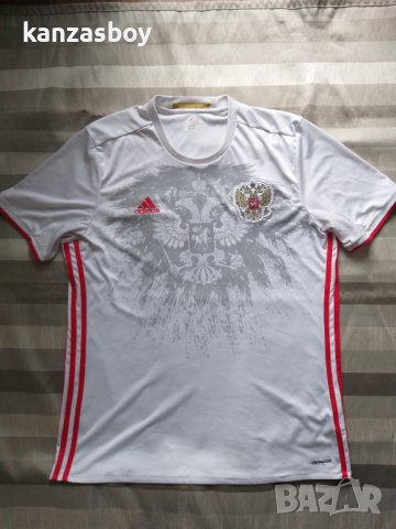 Adidas Russia Away - страхотна мъжка тениска ХЛ , снимка 6 - Тениски - 40270505