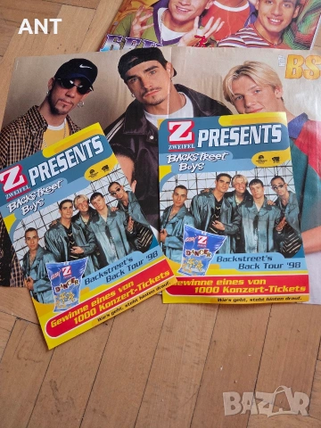 ЛОТ Списание и плакати Backstreet Boys, снимка 7 - Списания и комикси - 53582899