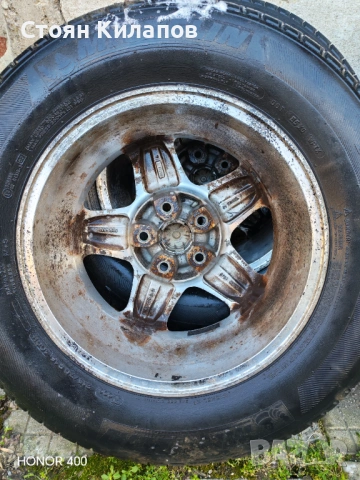 4бр.Алуминиеви джанти 5х114,3х16 за Нисан Х-траил, снимка 8 - Гуми и джанти - 53809314