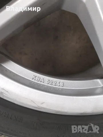 Джанти 18 цола 5х112 7,5j ET44 ф66,6mm, снимка 6 - Гуми и джанти - 49337890