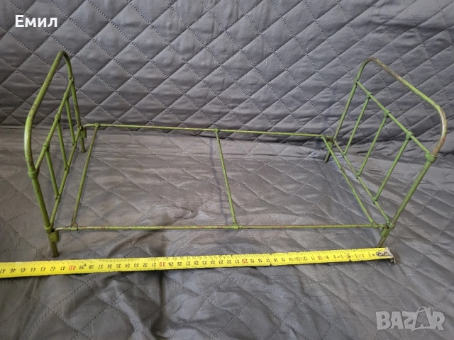 Метално креватче за кукли Царство България , снимка 4 - Колекции - 52438668