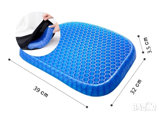 Ортопедична гел възглавница за стол Egg sitter
