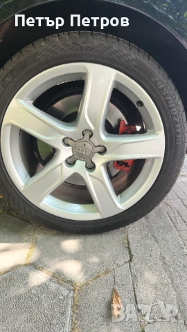18" оргинални джанти с летни гуми за Ауди А6/А5/А4, снимка 2 - Гуми и джанти - 50695637