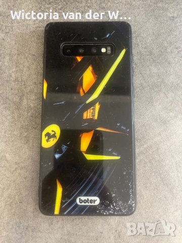 Samsung S10 plus черен 128GB 8GB Ram, снимка 2 - Samsung - 42200671