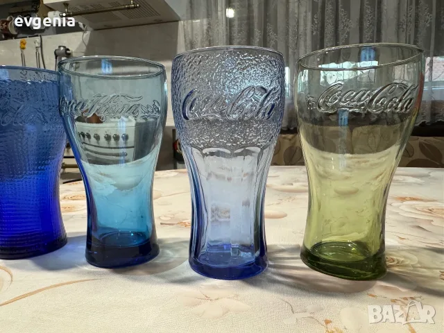 4 бр. Цветни чаши Coca Cola, снимка 3 - Чаши - 56349014