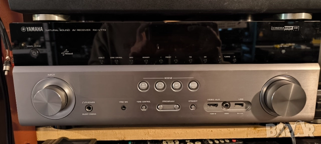 Yamaha rx-v773 no sound 