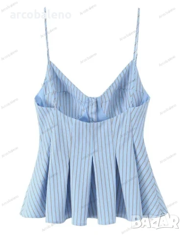 Модерен дамски топ с презрамки, 8цвята , снимка 3 - Корсети, бюстиета, топове - 50596394