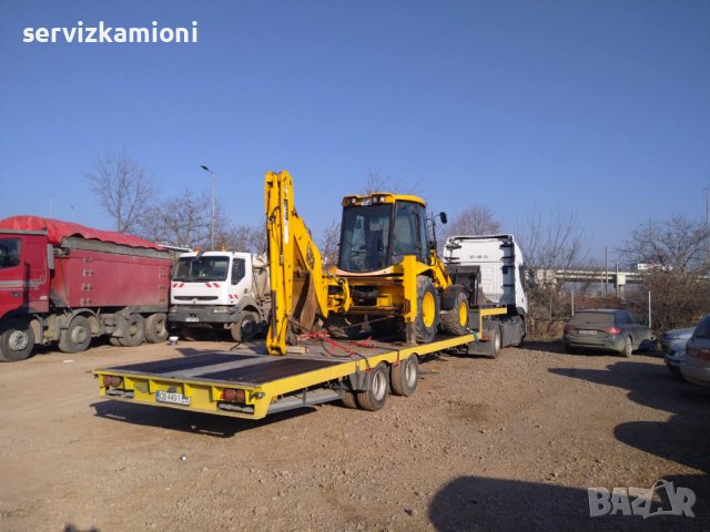 Транспорт и репатриране на багери, трактори и техника, снимка 2 - Транспортни услуги - 39692327