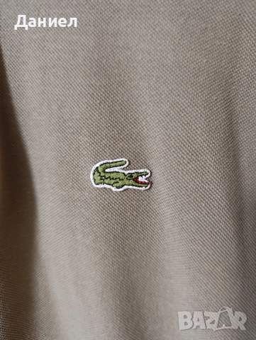Поло блуза с дълъг ръкав Lacoste , снимка 3 - Блузи - 52907973
