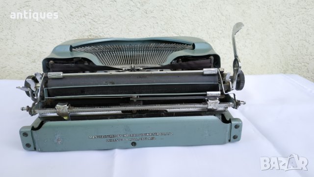Стара пишеща машина Imperial Good Companion 4 - Made in England - 1957 г., снимка 7 - Антикварни и старинни предмети - 35882114
