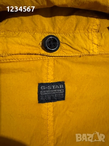 G-Star Ospak Hooded Straight Nylon Jacket Overshirt., снимка 2 - Якета - 53739570