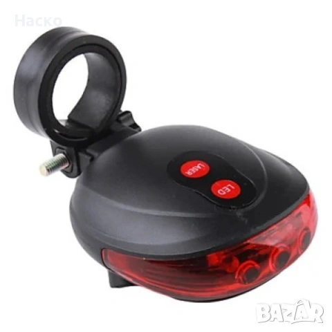 Велосипеден стоп светлинен модул 5 LED + 7 режима, снимка 4 - Аксесоари за велосипеди - 53441513