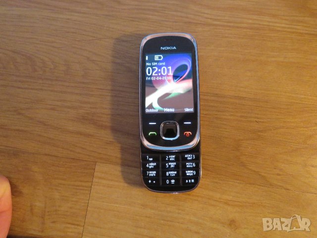 плъзгащ телефон, телефон слайд с копчета NOKIA 7230, НОКИА 7230 - 2010г. - работещ., снимка 3 - Nokia - 35985470