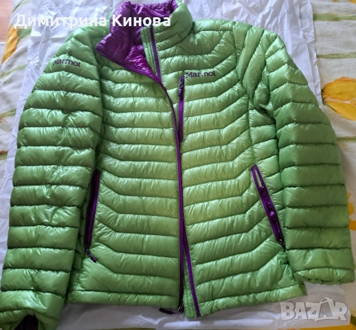 Пухено яке Marmot Quantum размер L, снимка 9 - Якета - 52331666