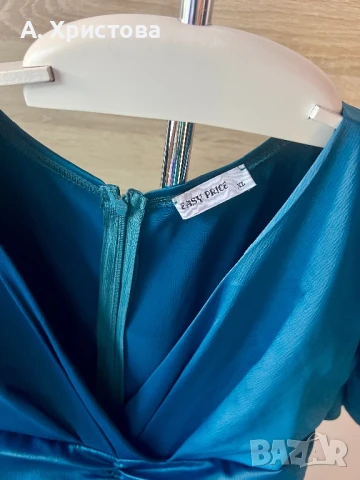  Елегантна дълга рокля Л / L размер, снимка 5 - Рокли - 51237508