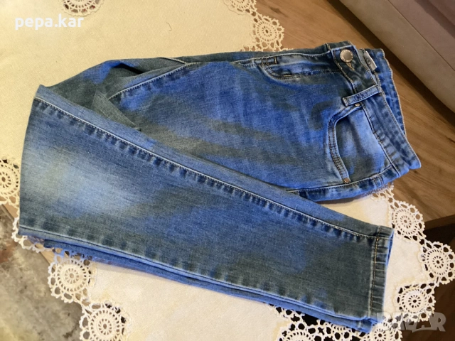 Дънки еластични маркови размер 38 Premium denim