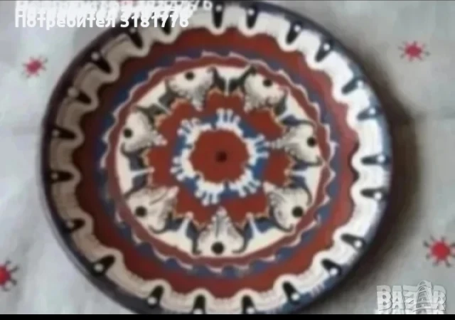 Декоративна чиния., снимка 1