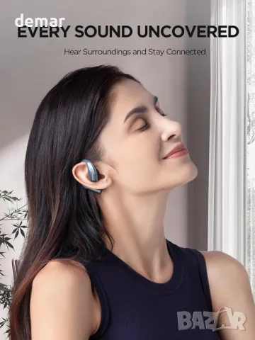 1MORE S70 Слушалки с отворено ухо, Bluetooth, Balance AIR+, IPX5, снимка 3 - Безжични слушалки - 47330901