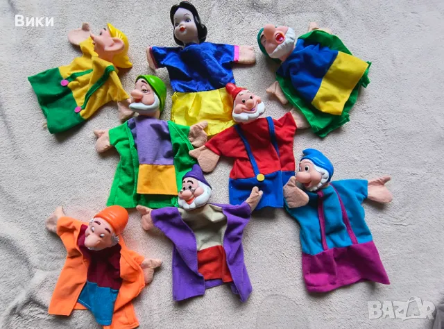 Кукли за куклен театър от 70 -те години .Цена за брой 35 лв 