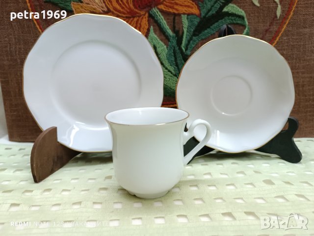 Тройни порцеланови сетове и още нещо на Бохемия/Чехословакия, снимка 2 - Сервизи - 44507613
