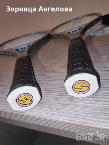 Ретро латвийски тенис ракети Valmera – комплект от 2 бр., снимка 6 - Антикварни и старинни предмети - 53212758