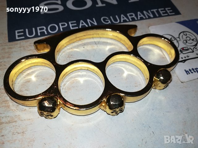 БОКС С ЧЕРЕПИ ЦВЯТ ЗЛАТО 1008230935