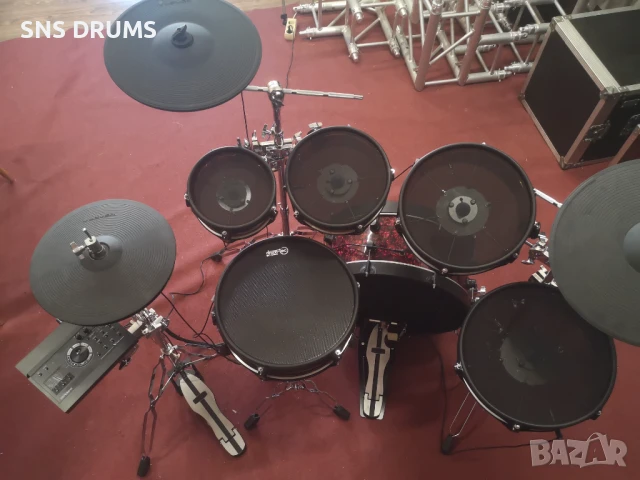 ✅ Супер оферта: Професионален комплект електронни барабани, снимка 10 - Ударни инструменти - 51093447