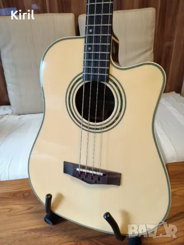 Акустичена Бас китара Jim Deacon Handmade in UK, снимка 13 - Китари - 50180121