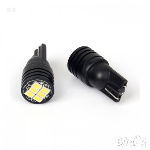 Диодни крушки T10, 2W, 12V, за Жабка, регистрационен номер, багажник, купе и други светлини по купет, снимка 4 - Аксесоари и консумативи - 42546068