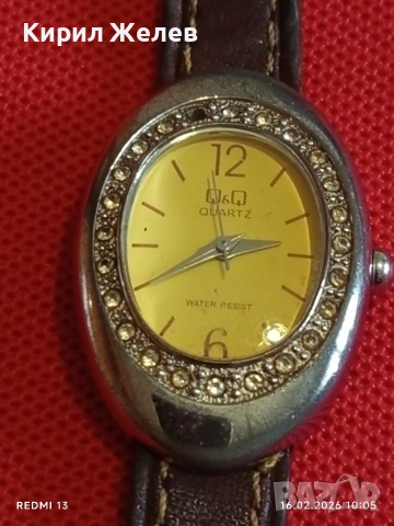 Модерен дамски часовник Q)Q QUARTZ JAPAN много красив стилен дизайн 44764, снимка 6 - Дамски - 53491493