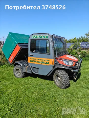 ПРОДАВА СЕ KUBOTA RTV 900 4x4 – ДИЗЕЛ – ЕДИН СОБСТВЕНИК – МНОГО ДОПЪЛНИТЕЛНО ОБОРУДВАНЕ! , снимка 2 - Селскостопанска техника - 55751025