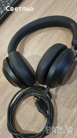 Продавам Jabra Evolve2 40 професионални слушалки, снимка 2 - Слушалки за компютър - 49542353