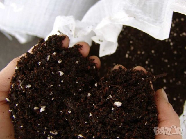 Тор -Почвена смес Компост УНИВЕРСАЛНА за отглеждане на плодове, зеленчуци, градински цветя, храсти , снимка 2 - Тор и почвени смеси - 42132235