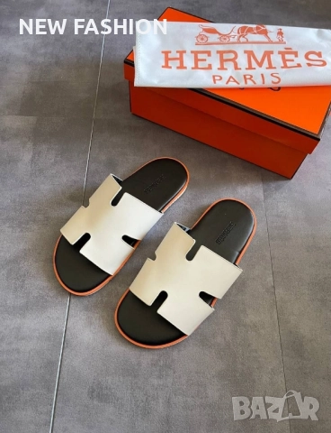 Мъжки Чехли ✨ HERMES , снимка 2 - Мъжки чехли - 51463241