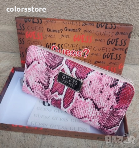 Розаво портмоне Guess/SG54p, снимка 4 - Портфейли, портмонета - 51739868