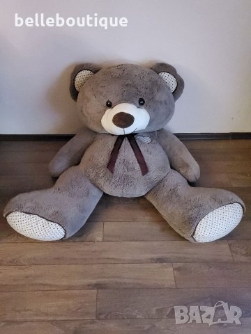 Огромно страхотно плюшено кафяво мече 150 см., снимка 8 - Плюшени играчки - 35792109