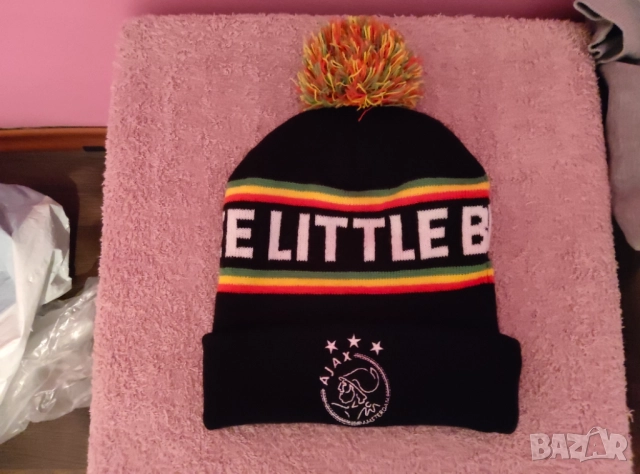 Лимитирана зимна шапка Ajax & Bob Marley- Three Little Birds