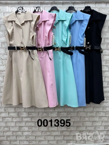 Дамска рокля , снимка 2 - Рокли - 53863984