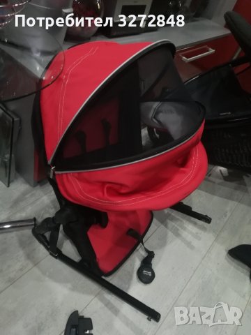 Бебешка комбинирана количка BRITAX B-DUAL, снимка 11 - Детски колички - 41893037