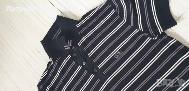 Hugo Boss Pique Cotton Stretch Mens Size 50 / L НОВО!  ОРИГИНАЛНА Тениска!, снимка 13 - Тениски - 49905276