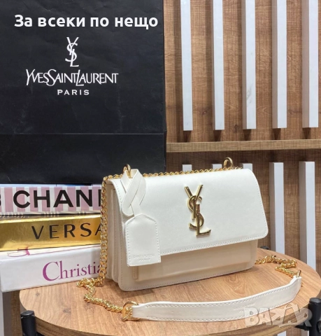 Yves Saint Laurent Дамска Чанта С Дълга Дръжка Синджир За През Рамо Код SK205, снимка 4 - Чанти - 52531616