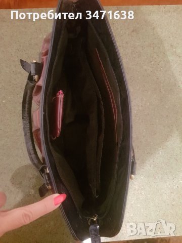 Чанта от естествен лак, снимка 2 - Чанти - 41746315