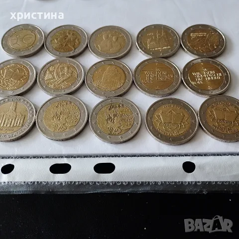 възпоменателни монети от 2 евро