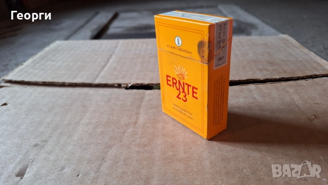 Празна цигарена кутия ERNTE 23, снимка 6 - Колекции - 52384148