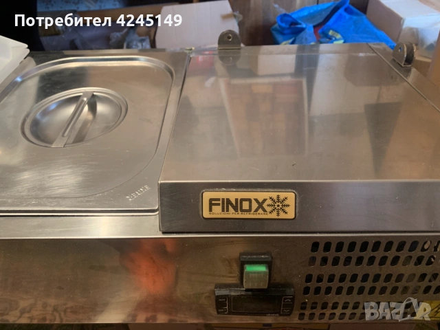 ХЛАДИЛНА ВИТРИНА ЗА Пица /Салати /Дюнер Статична FINOX 180см., снимка 2 - Обзавеждане на кухня - 53824553