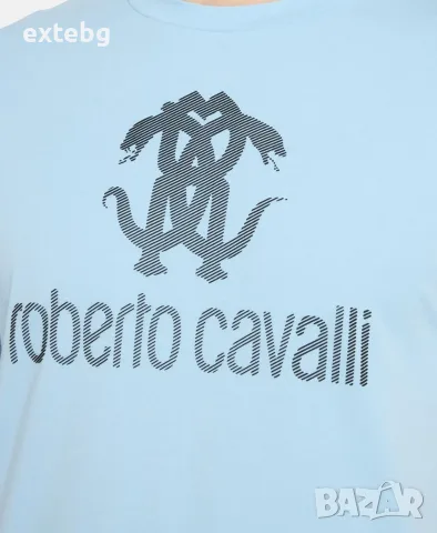 ROBERTO CAVALLI нова оригинална тениска XXL, снимка 8 - Тениски - 56366813