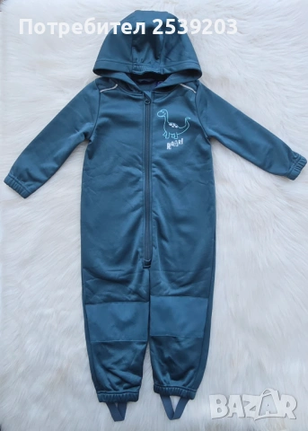 Детски софтшел гащеризон 12-24 месеца, снимка 5 - Бебешки гащеризони - 53616211