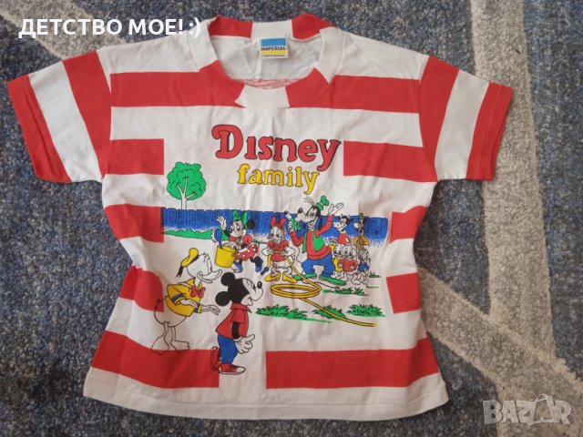 Нова детска тениска с героите на Disney - Мики Маус,  Гуфи, Доналд Дък 